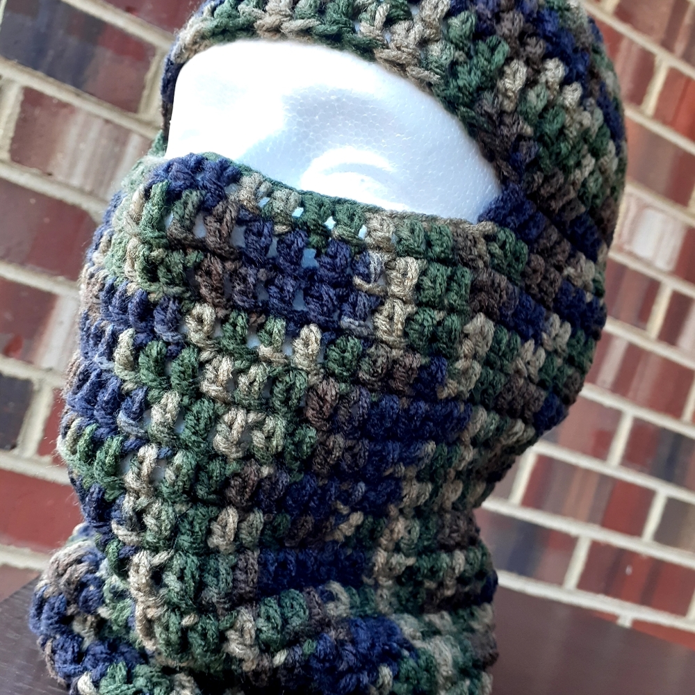 Crochet ski mask